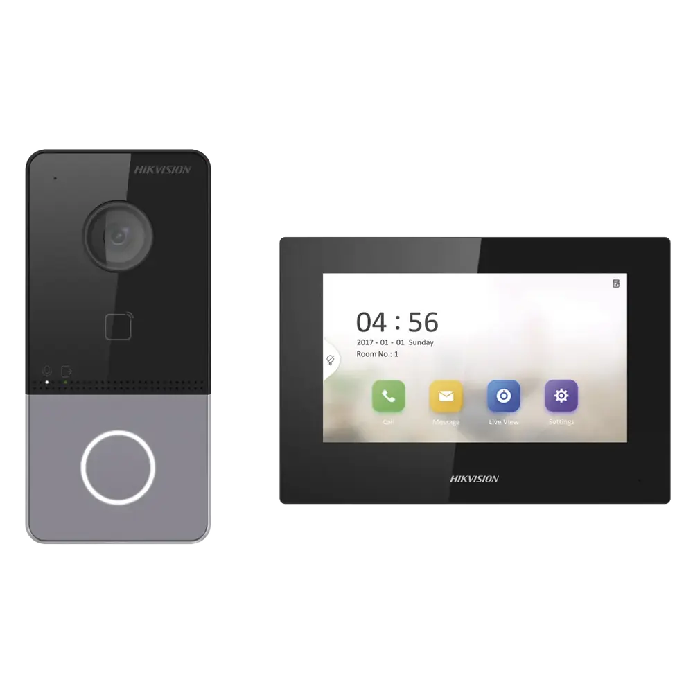 Kit de Videoportero IP LITE con llamada a App de Smartphone - HIKVISION