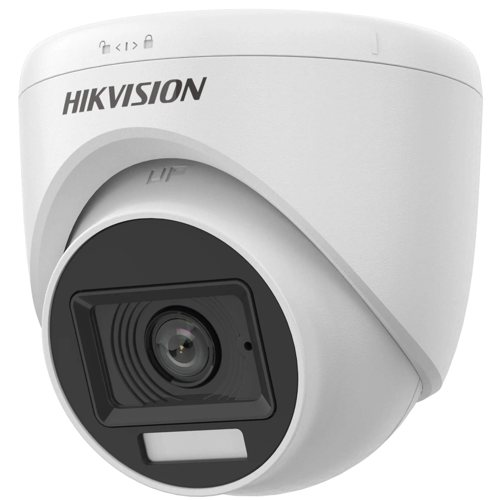 CAMARA TURBO 1080P TURRET AUDIO COAXIAL  0.01 Lux/ F1.6  DNR EXIR 2.0  Smart IR 20m IR PLASTICO HIKVISION