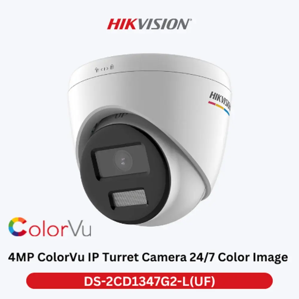 CAMARA TORRETA IP COLORVU 4 MPX 