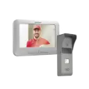 Kit de Videoportero Analógico con Pantalla LCD a Color de 7" / Frente de Calle para Exterior IP65