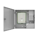 Controlador de Acceso 4 Puerta Administrable en la Nube con HikConnect Teams / Interfaz Web / 2 Lectores de Huella o Tarjeta / 100,000 Tarjetas / 10,000 Huellas / Incluye Gabinete y Fuente de Alimentación