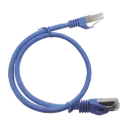 Patch Cord Cat6A 10G blindado 1.0M ( 3.28 ft ) AZUL
