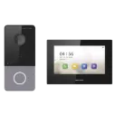 Kit de Videoportero IP LITE con llamada a App de Smartphone (HikConnect) / Frente de calle IP65 / Soporta PoE Estándar