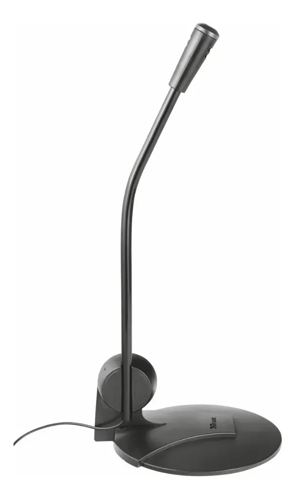 Micrófono Trust Primo Condensador Omnidireccional color negro