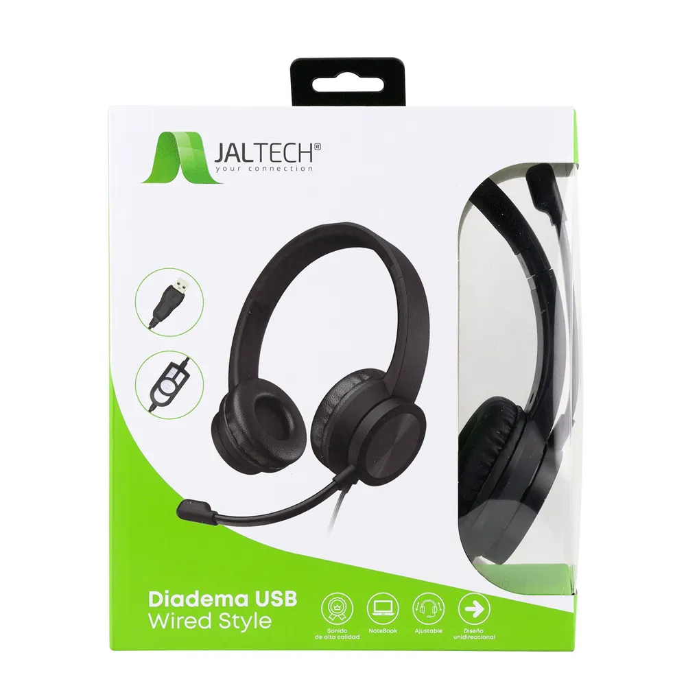 [Q5] DIADEMA USB WRED STYLE Q5 JALTECH