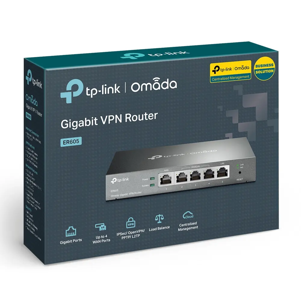 [ER605] Router Gigabit VPN TP-Link ER605 (Omada SDN)