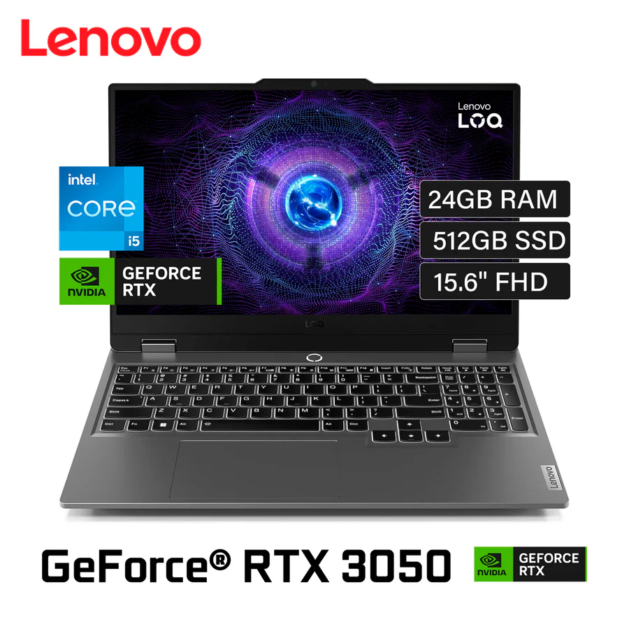 Portátil Lenovo LOQ 15IAX9