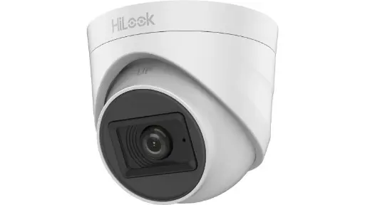 [THC-T120-PS (2.8mm)] Cámara Turret 1080p con micrófono HILOOK 